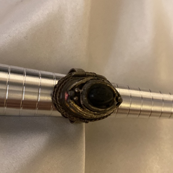 Vintage sterling silver poison ring - Picture 12 of 12